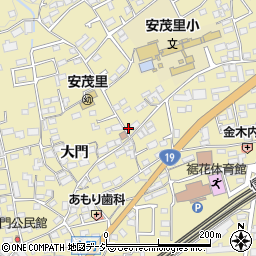 長野県長野市安茂里1180周辺の地図