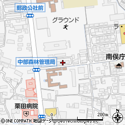 長野県長野市栗田721周辺の地図