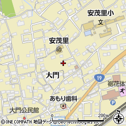 長野県長野市安茂里1183周辺の地図