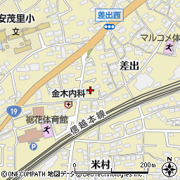 長野県長野市安茂里1102周辺の地図