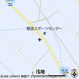 富山県小矢部市浅地255周辺の地図