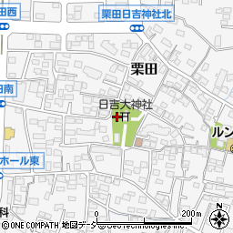 長野県長野市栗田485周辺の地図