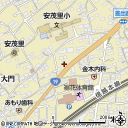 長野県長野市安茂里1116周辺の地図