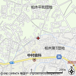長野県長野市稲葉1875-3周辺の地図