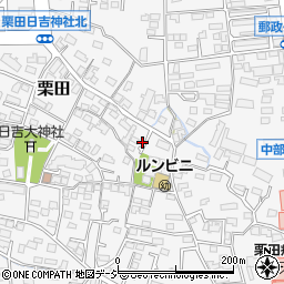 長野県長野市栗田454周辺の地図