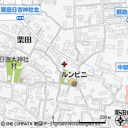 長野県長野市栗田454周辺の地図