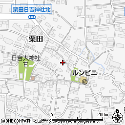 長野県長野市栗田449-2周辺の地図