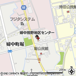 富山市婦中熊野地区センター周辺の地図