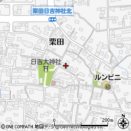 長野県長野市栗田443-4周辺の地図