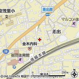 長野県長野市安茂里1101-13周辺の地図