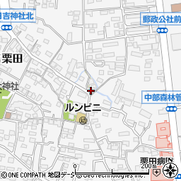 長野県長野市栗田647周辺の地図