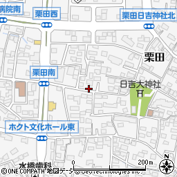長野県長野市栗田520周辺の地図