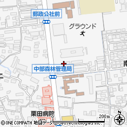 長野県長野市栗田732周辺の地図