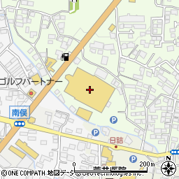 長野県長野市高田1189-1周辺の地図