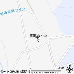 沼田市立多那小学校周辺の地図