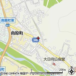 長野県須坂市大日向町32周辺の地図