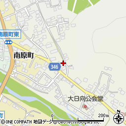 長野県須坂市大日向町33周辺の地図