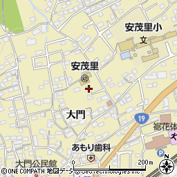 長野県長野市安茂里1188周辺の地図