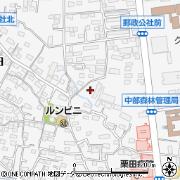 長野県長野市栗田651周辺の地図