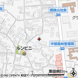 長野県長野市栗田666周辺の地図