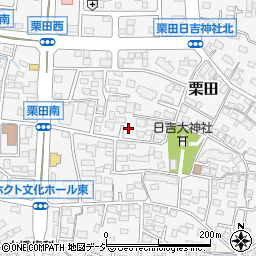 長野県長野市栗田507周辺の地図