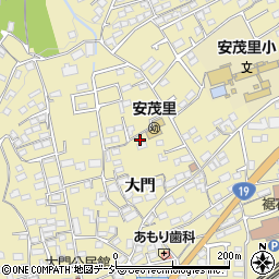 長野県長野市安茂里1186周辺の地図