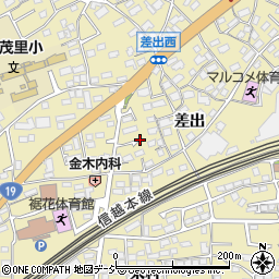 長野県長野市安茂里1101-11周辺の地図