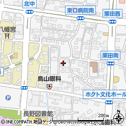 長野県長野市栗田1730周辺の地図