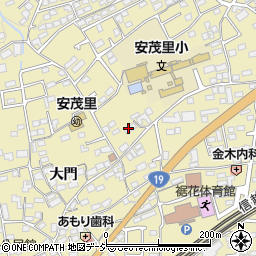 長野県長野市安茂里1171周辺の地図