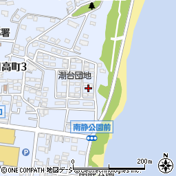 茨城県日立市日高町3丁目16周辺の地図