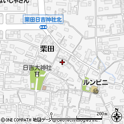 長野県長野市栗田440周辺の地図