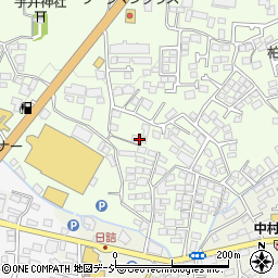 長野県長野市高田1276-1周辺の地図