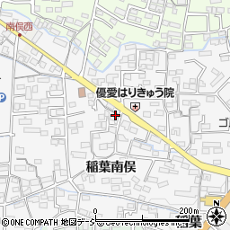 長野県長野市稲葉2628周辺の地図