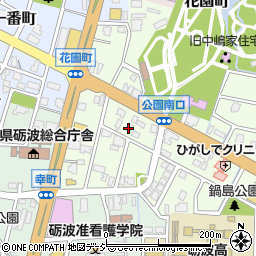富山県砺波市となみ町周辺の地図