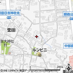 長野県長野市栗田906周辺の地図