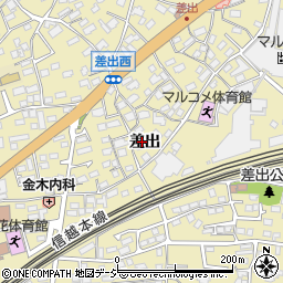 長野県長野市安茂里1052周辺の地図