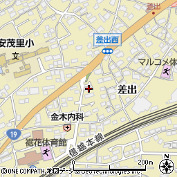 長野県長野市安茂里1097周辺の地図