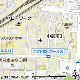 倉石硝子店周辺の地図