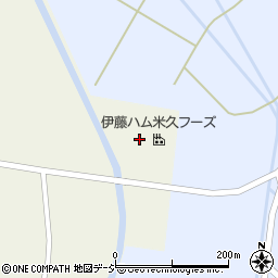 伊藤ハムデイリー株式会社北陸工場周辺の地図