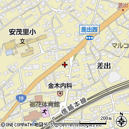 長野県長野市安茂里1084周辺の地図