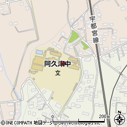 高根沢町立阿久津中学校周辺の地図