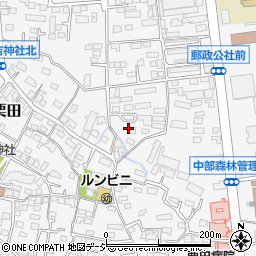 長野県長野市栗田654周辺の地図