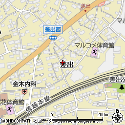 長野県長野市安茂里1053周辺の地図