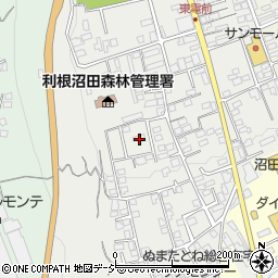 群馬県沼田市鍛冶町3913周辺の地図