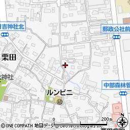 長野県長野市栗田655周辺の地図