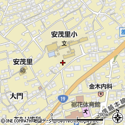 長野県長野市安茂里1167周辺の地図