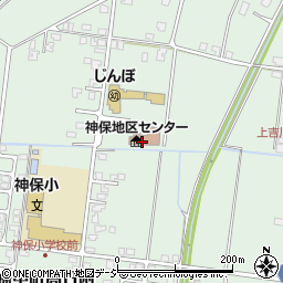 富山市役所公民館　神保公民館周辺の地図