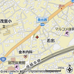 長野県長野市安茂里1061周辺の地図