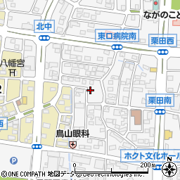 長野県長野市栗田1716周辺の地図