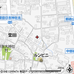 長野県長野市栗田904-1周辺の地図